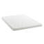 Surmatelas en mousse viscoélastique imprégnée de gel de 2 po avec housse Lucid-117393763-117393762