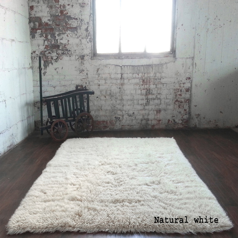 Tapis à poils longs Flokati, Rectangle 6 pi x 9 pi