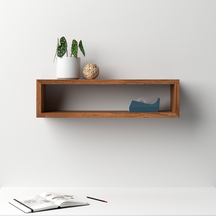 Solid Wood Floating Shelves - Style and Organization in your Home