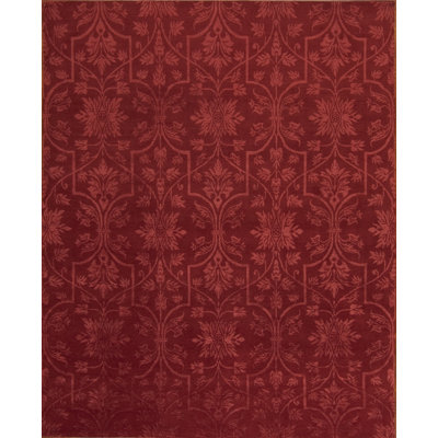 Modern Tibet Hand Knotted Damask Indoor Rug