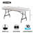 72'' Rectangular Portable Banquet Table-36813061