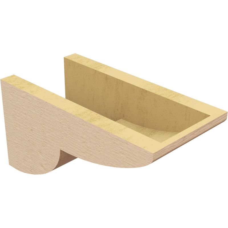 Corbeau TimberThane Crestline, H 6 po x l 6 po x P 12 po