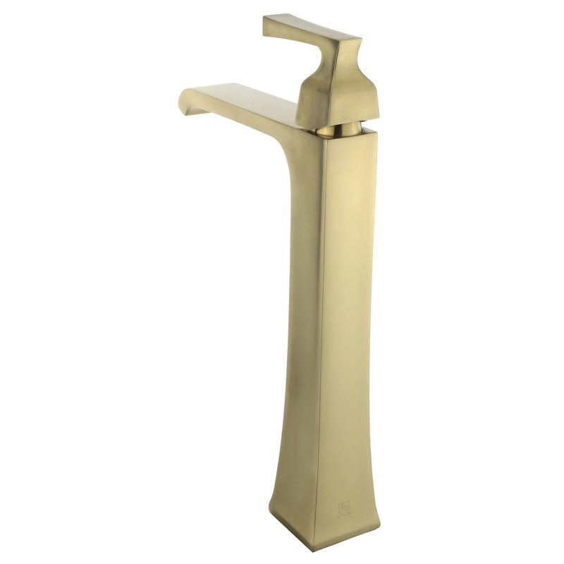 Robinet de salle de bain arqué, Laiton