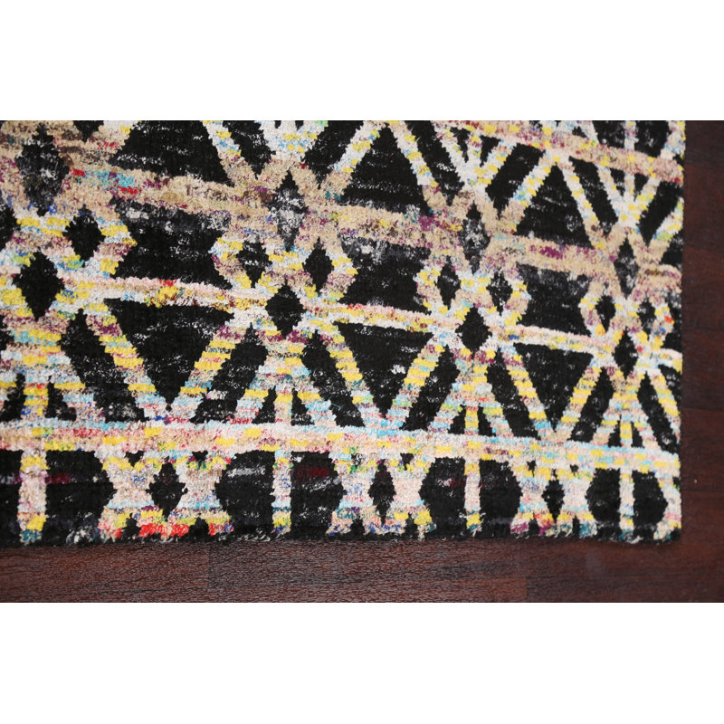 Trellis Abstract Modern Area Rug 6x8
