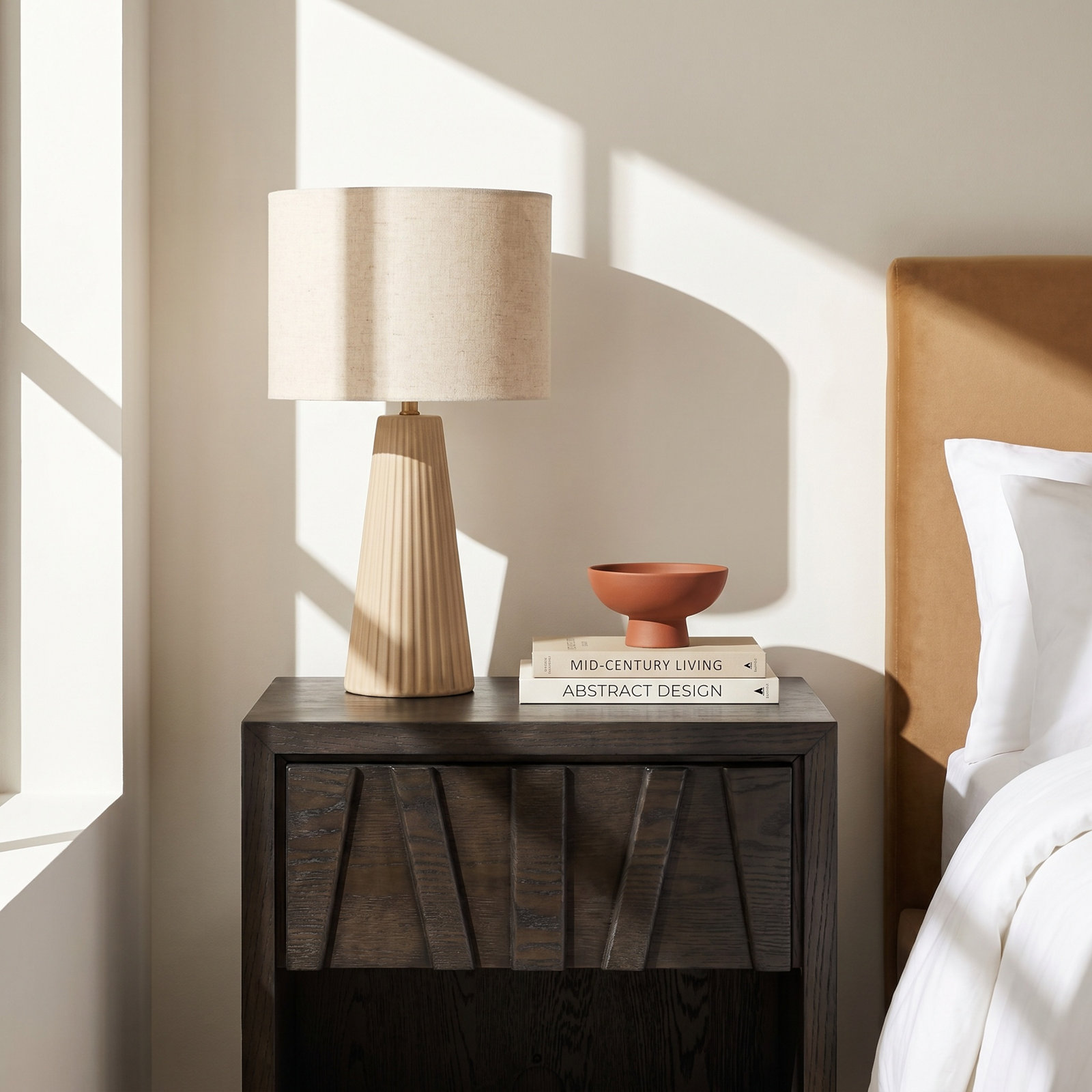 Drina Oak Nightstand