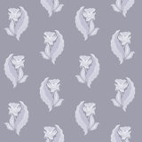 Morning Glory - Golden Botanical Wallpaper