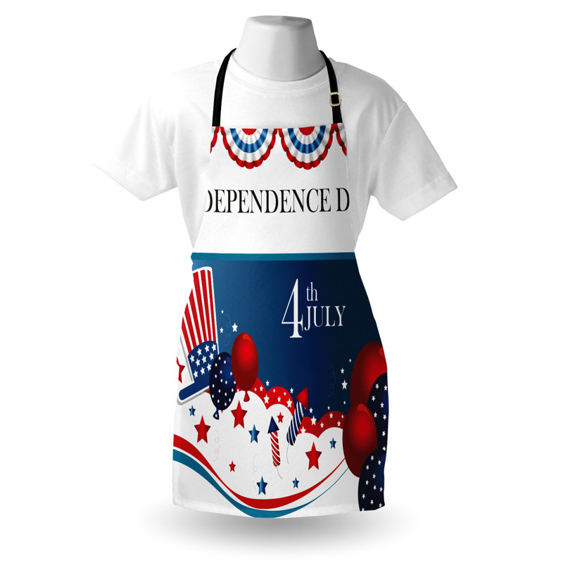 No Pattern Bib Apron