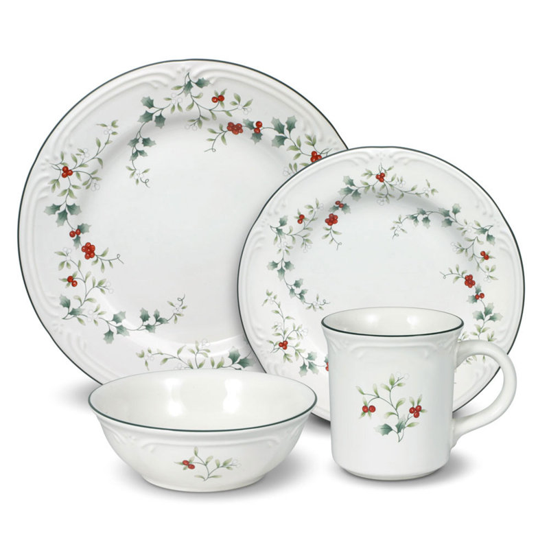Pfaltzgraff Winterberry Dinnerware Set - Thumbnail 2