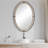 Metal Flat Wall Mirror