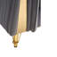 Canapé de salon Chesterfield en velours capitonné, canapé l 84,25 po, gris clair