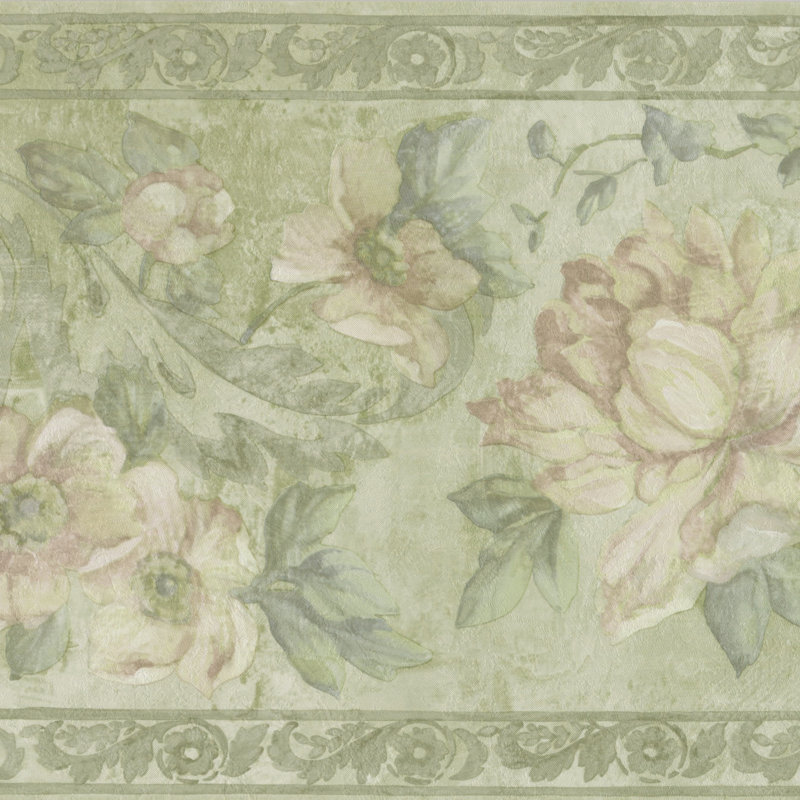 Peel & Stick Floral Border
