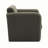 33.86'' Single Sofa and Toss Pillow, Solid Wood Frame 300 Lbs Capacity for Small Spaces-1296901692