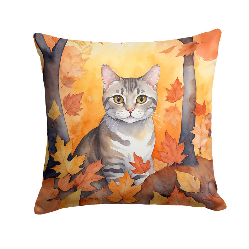 Coussin European European Shorthair, Carré 14 po