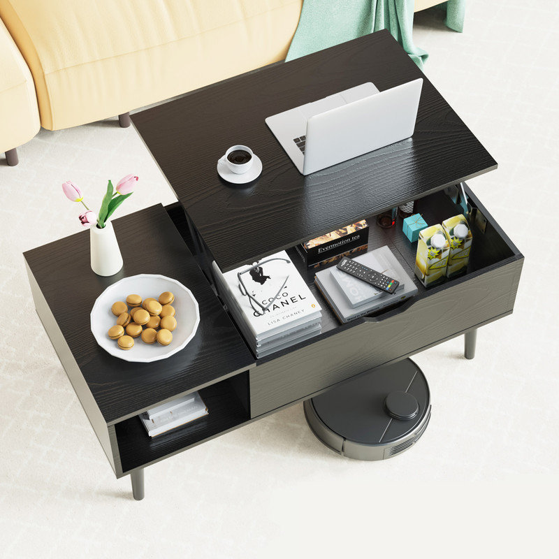 Table basse Wethersfield, Noir
