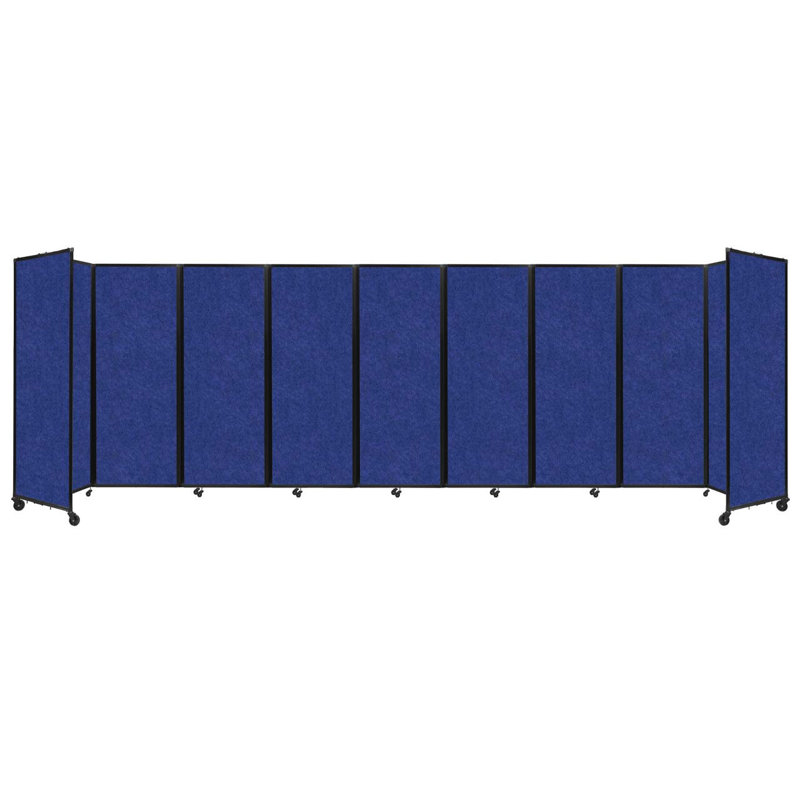 Cloison murale en polycarbonate 360, H 48 po x l 186 po x P 1 po, Blue