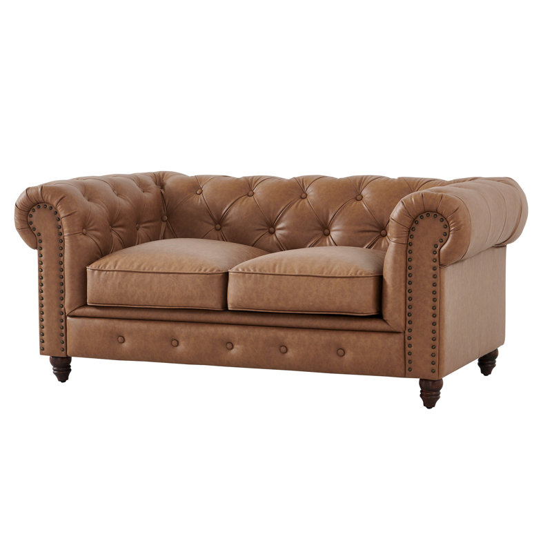 Causeuse Alysiana, Marron clair