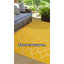 Tapis jaune noué à la main Sung
