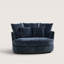 Fauteuil demi-tonneau avec coussin 54,5 po-1287517587