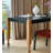 Rectangular Solid Wood Dining Table in French and Ancient Chinese Style-111031800