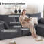 Canapé modulaire en velours côtelé modulaire Boneless-2105455574