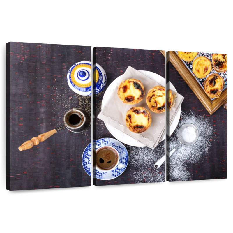 Yarlin Pastel De Nata Dessert, H 36 po x l 57 po
