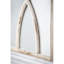 Miroir mural 16 po x 23 po rectangulaire en bois, vertical ou horizontal, pour le salon, ensemble de 2-255642916