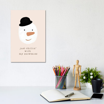 Chilling With My Snowmies by Orara Studio - Wrapped Canvas Gallery-Wrapped Canvas Giclée
