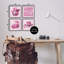 Ensemble de 4 giclées encadrées, "Western Trendy", par Sarah Adams-114316807-114316806