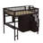 Heartlee Kids Full Loft Bed with Drawers-1713923097