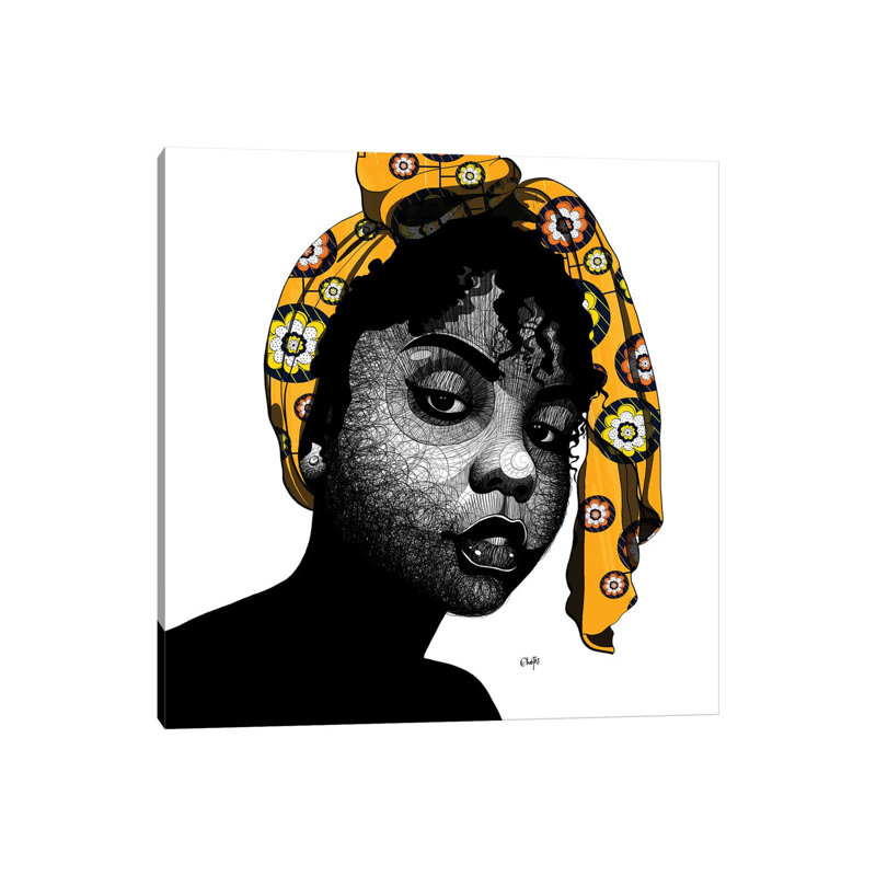 Fatima 1 Piece Wrapped Canvas Wall Art, 45.72cm H x 45.72cm W x 3.81cm D