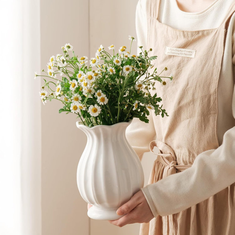 White Ceramic Vase