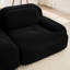 Canapé ergonomique en forme de L pour animaux de compagnie, modulaire, sans assemblage, en velours côtelé luxueux, extra-large et incurvé, avec assise en mousse haute densité de 32 mm et base antidérapante noire. Parfait pour la décoration intérieure.