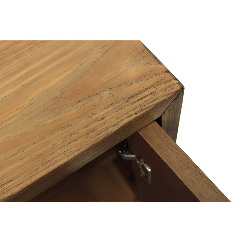 Calis 91'' Solid Wood Sideboard, Natural