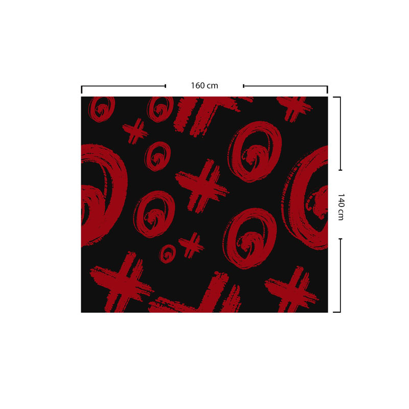 East Urban Home kitchen decoration, tablecloth, 140 x 200cm - Designed and made in Turkey