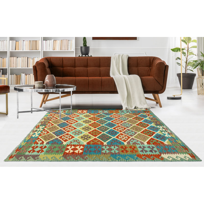Flatweave Qadeer Red Rug