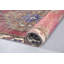 Tapis neutres, tapis rétro, tapis antiques mauves, tapis 3,7 x 7,4 pi, tapis frais, tapis turc