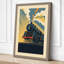 Iron Horse Rising Retro - Wrapped Canvas-1480115770-1480115771