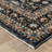 Caia Traditional Floral Border Blue/ Multi Area Rug-930929171