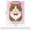 Joli chat mignon avec jeté en flanelle de luxe Halo, couverture douce et chaude pour le canapé-lit du salon-133687252