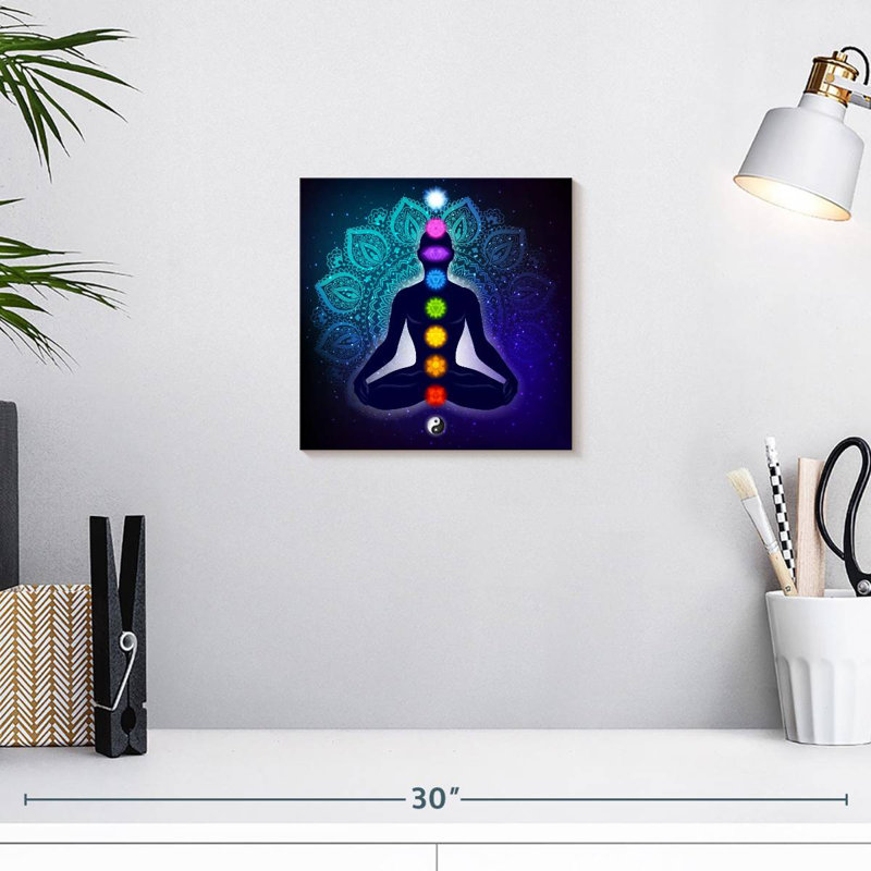 Kerrick Lotus Pose Meditation, 10" H x 10" W