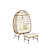 Wicker Egg Chair (Excluding The Table)-907663784