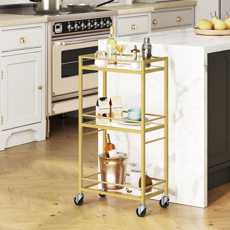 Metal Bar Cart