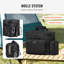 Cooler Bag, 20L Insulated Lunch Bag with Molle Design and Multi-Pocket