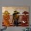 Reproduction d'art graphique sur toile «Women in Church»-33581062