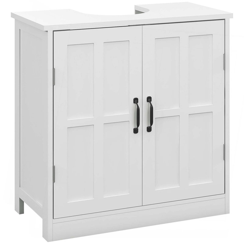 Bathroom Sink Cabinet, Pedestal Sink Cabinet with Adjustable Shelf