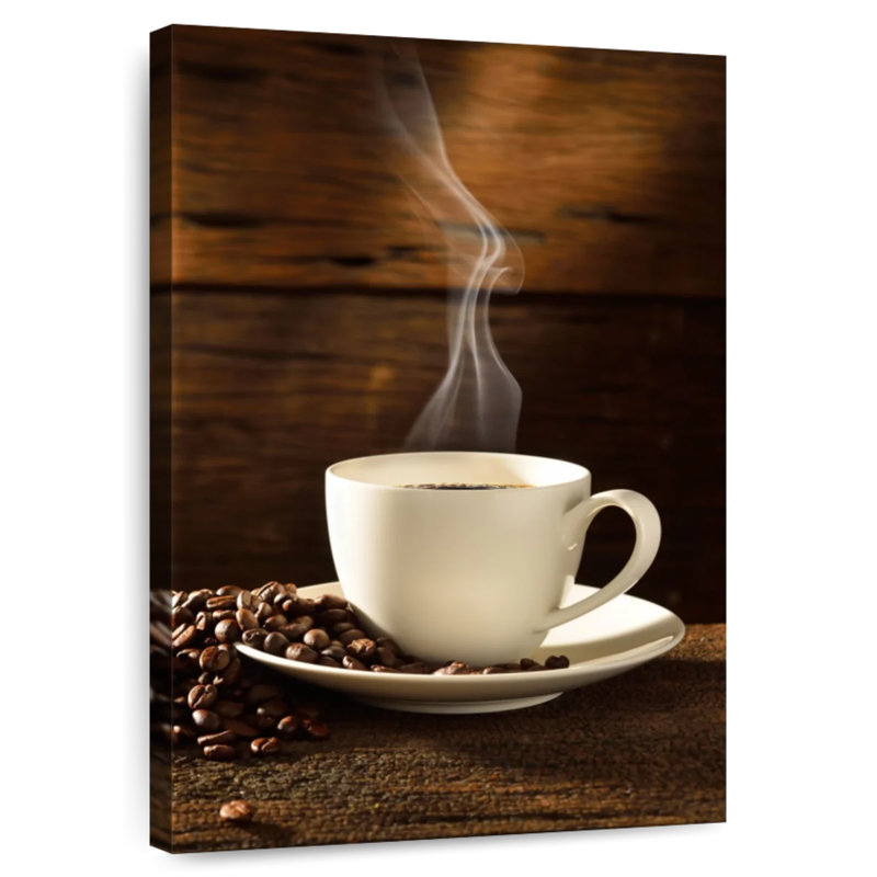 Yarlin Hot Coffee, 51" H x 34" W
