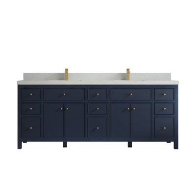 Ensemble de meuble-lavabo double 84 po Sonoma