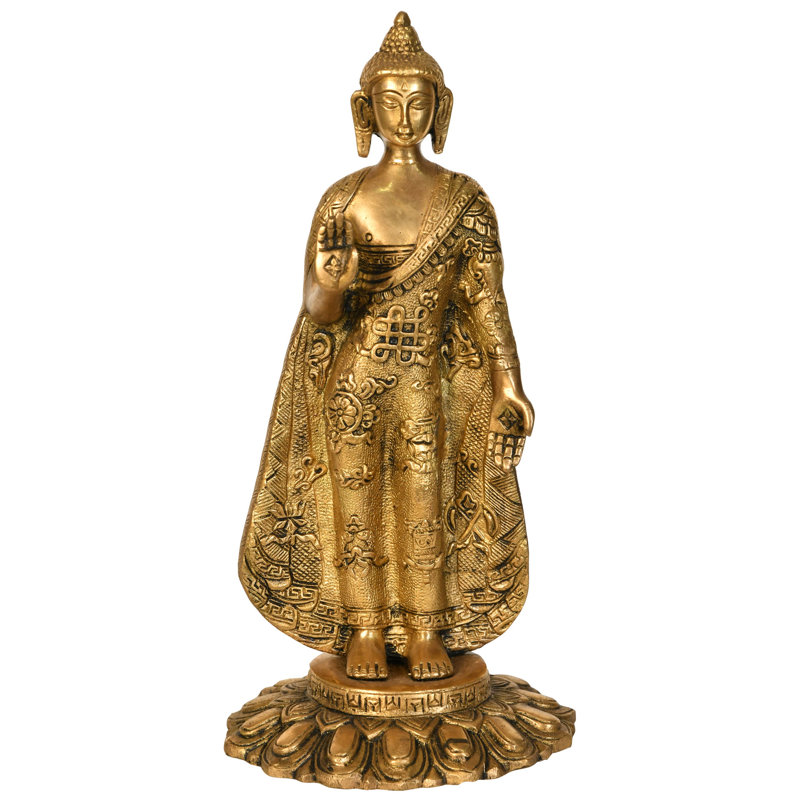 Bouddha tibétain debout Bouddha