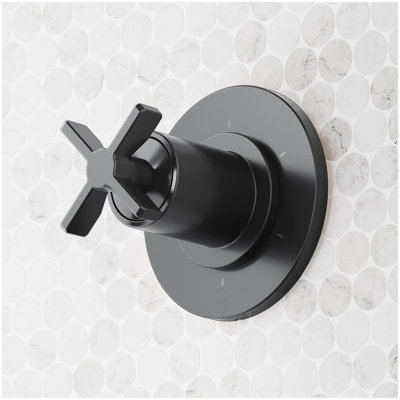 Vassor Thermostatic Shower System With 3 Body Sprays and Hand Shower - Brushed Nickel