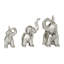 Ensemble de sculptures éléphant en céramique Alaysha-60983064